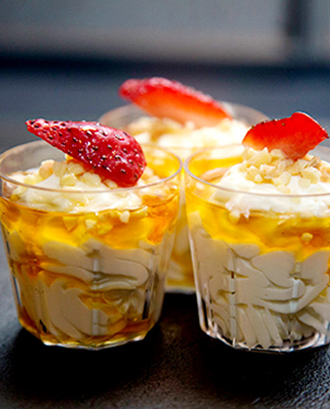 buffet italien dessert Inté Caffé